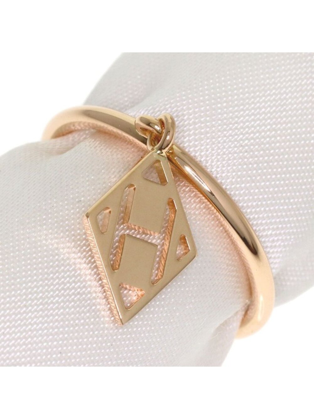 Hermes Gambade 51 Ring 18k Pink Gold